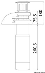 Italwinch Смарт V хаспел 800 W 12 V - 8 mm ISO ниска